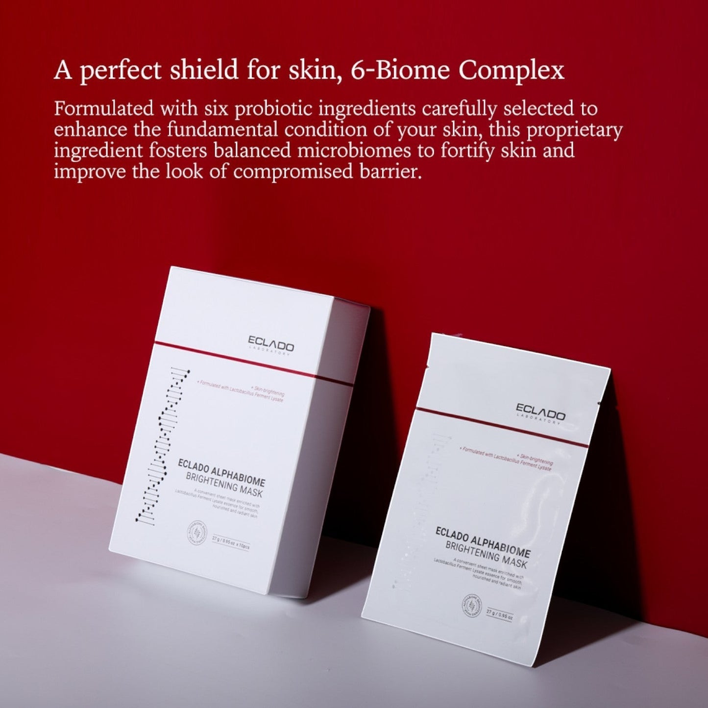 ECLADO Alphabiome Brightening Mask
