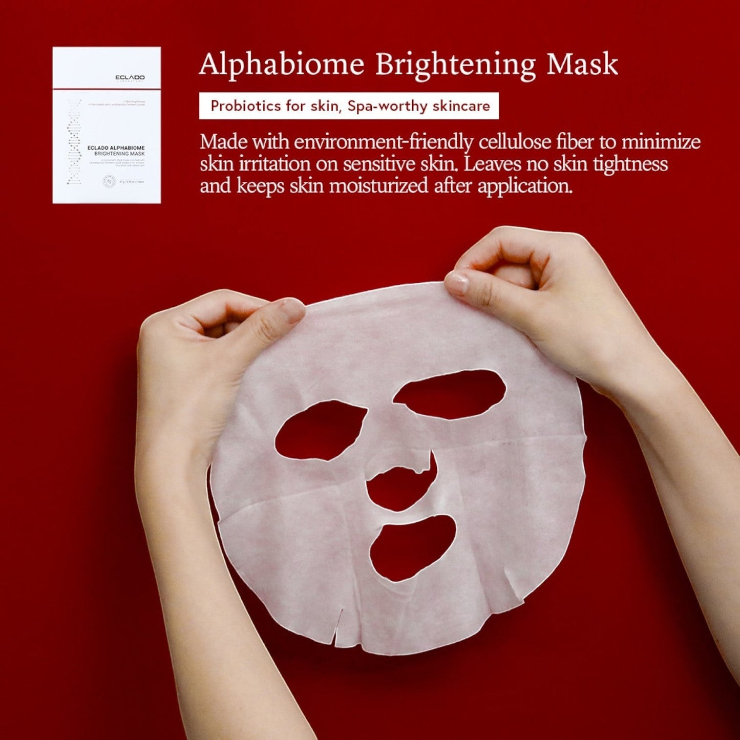 ECLADO Alphabiome Brightening Mask