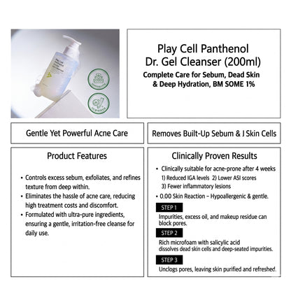 Pharmicell Playcell Panthenol Doctor Gel Cleanser