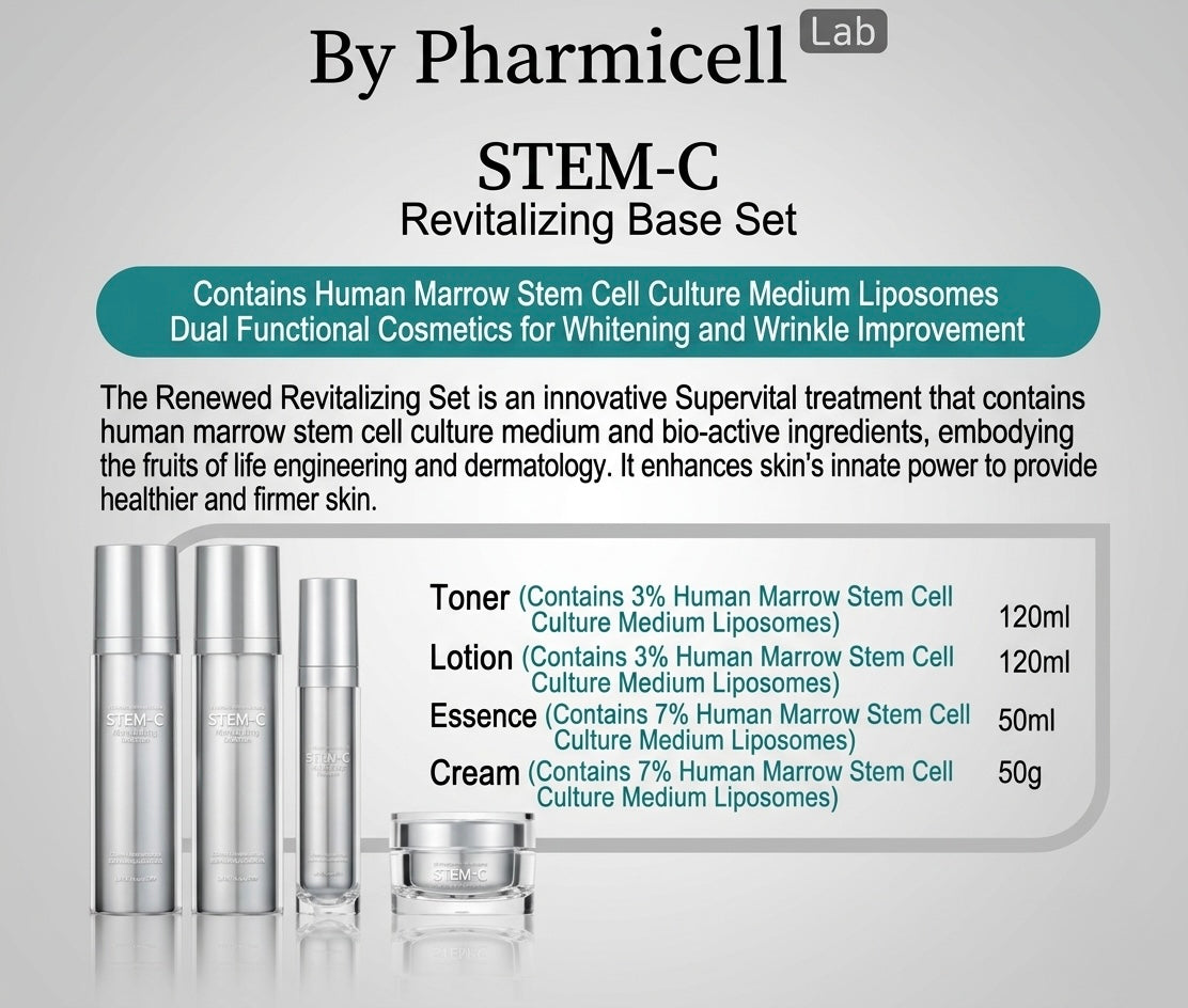 PHARMICELL Stem-C Revitalizing 4-Piece Age-Defying Collection
