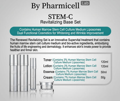 PHARMICELL Stem-C Revitalizing 4-Piece Age-Defying Collection