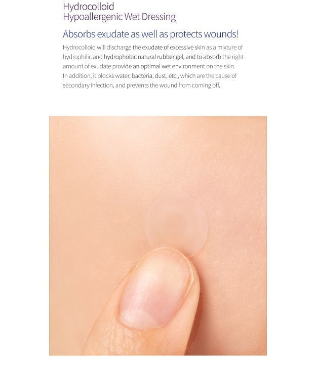 Dermagen Wellspot Hydrocolloid Acne Patches – Healing Pimple Stickers for Zits and Blemishes (Korean Skincare)