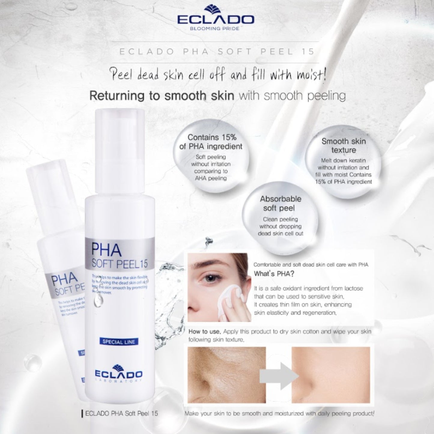 ECLADO PHA Soft Peel 15