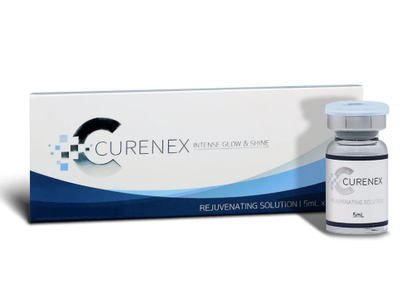 DIY Skincare Lab™ Curenex PDRN skin booster 5ml vial and white product box for facial rejuvenation