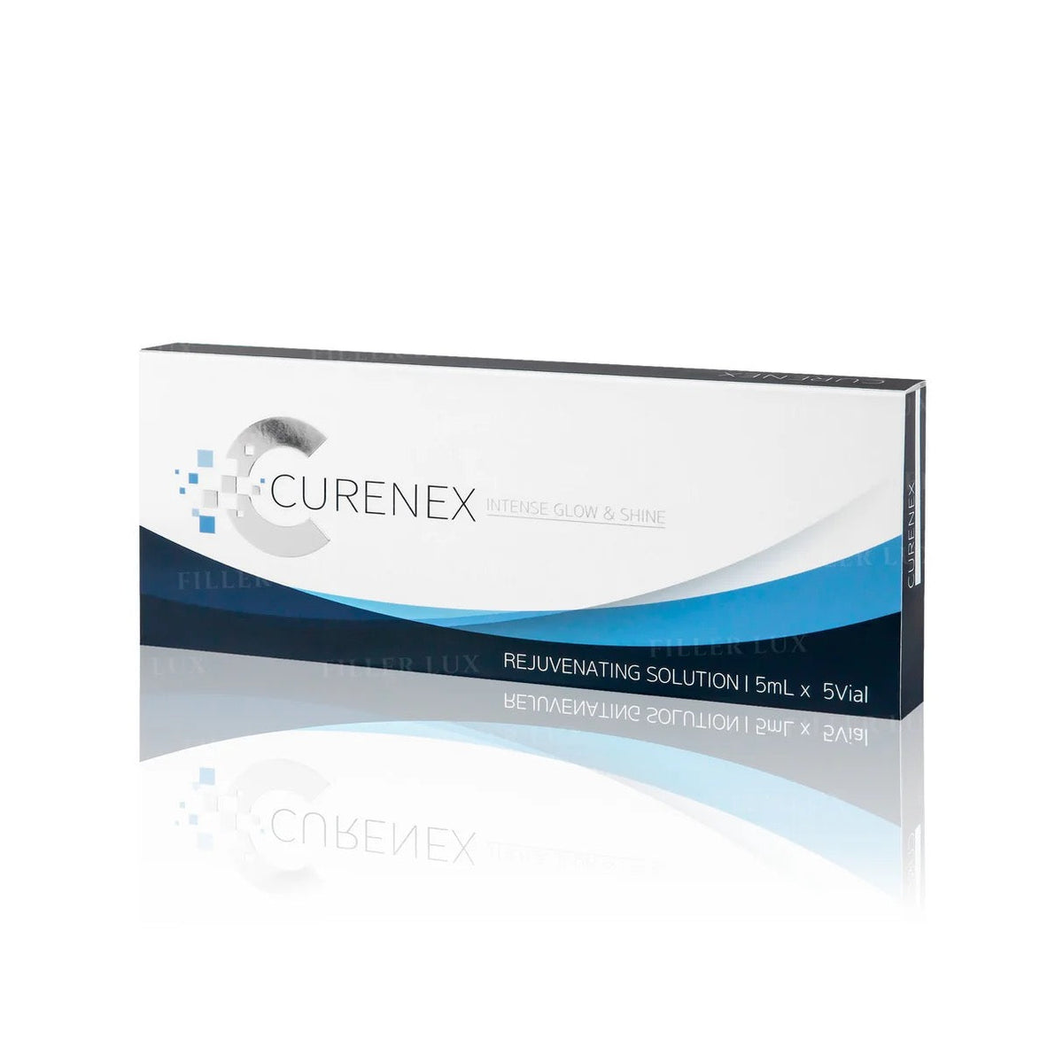 DIY Skincare Lab™ Curenex Intense Glow and Shine PDRN skin booster box for topical cosmetic rejuvenation