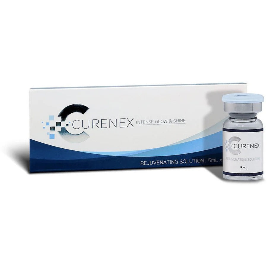 DIY Skincare Lab™ Curenex Intense Glow and Shine PDRN skin booster box and 5ml vial for cosmetic topical use