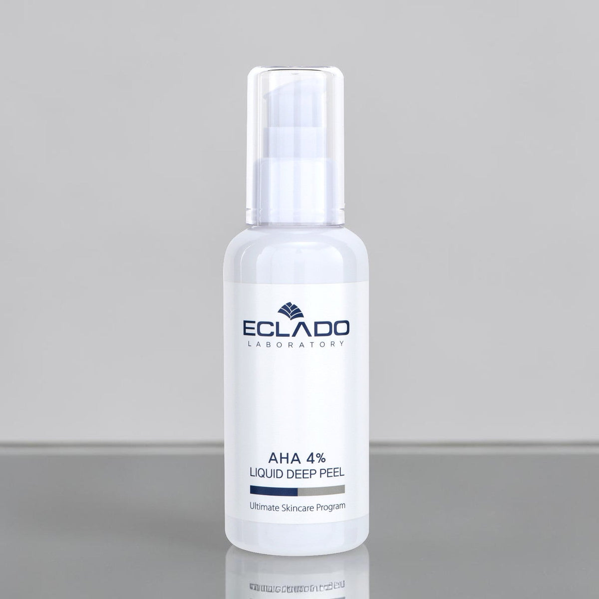 DIY Skincare Lab™ ECLADO Liquid AHA Deep Peel 100ml bottle for professional skin resurfacing and exfoliation.