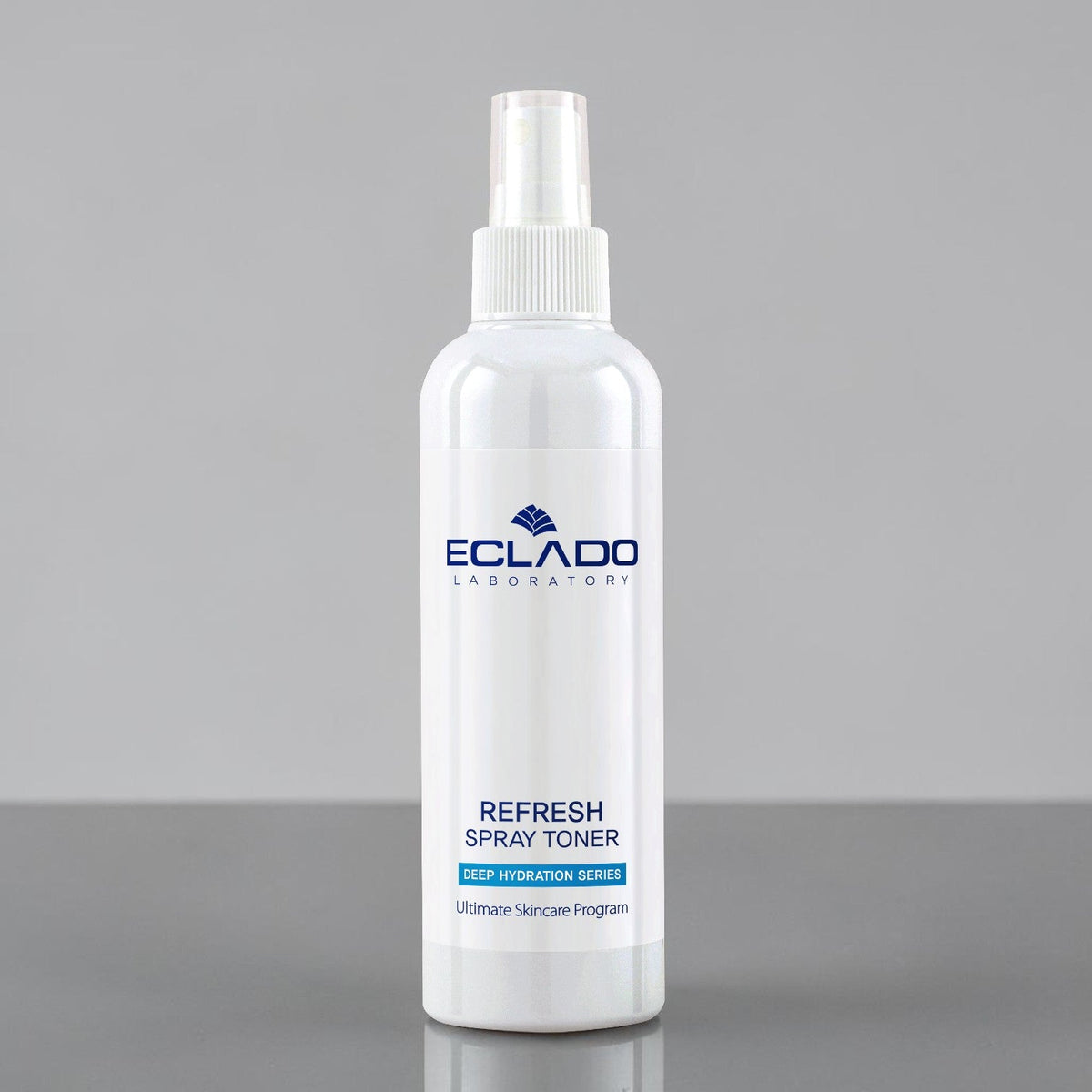 DIY Skincare Lab™ ECLADO Refresh Spray Toner in a white 200ml bottle for instant facial hydration and pH balancing.