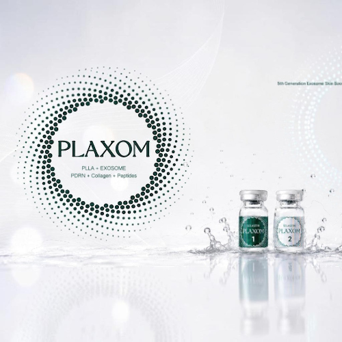 DIY Skincare Lab™ Selastin Plaxom dermal rejuvenation kit with two vials for collagen and skin density improvement.