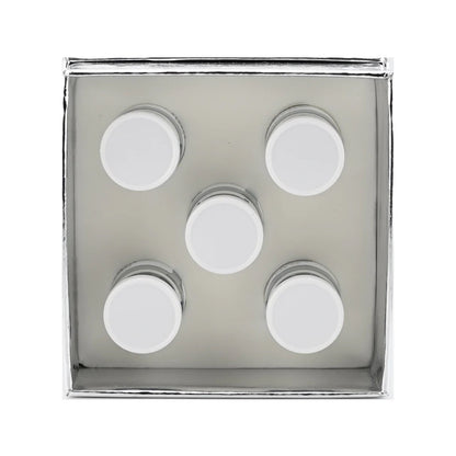 DIY Skincare Lab™ Soonsu Ultra Reju skin rejuvenation treatment set featuring five 3ml vials in a silver box