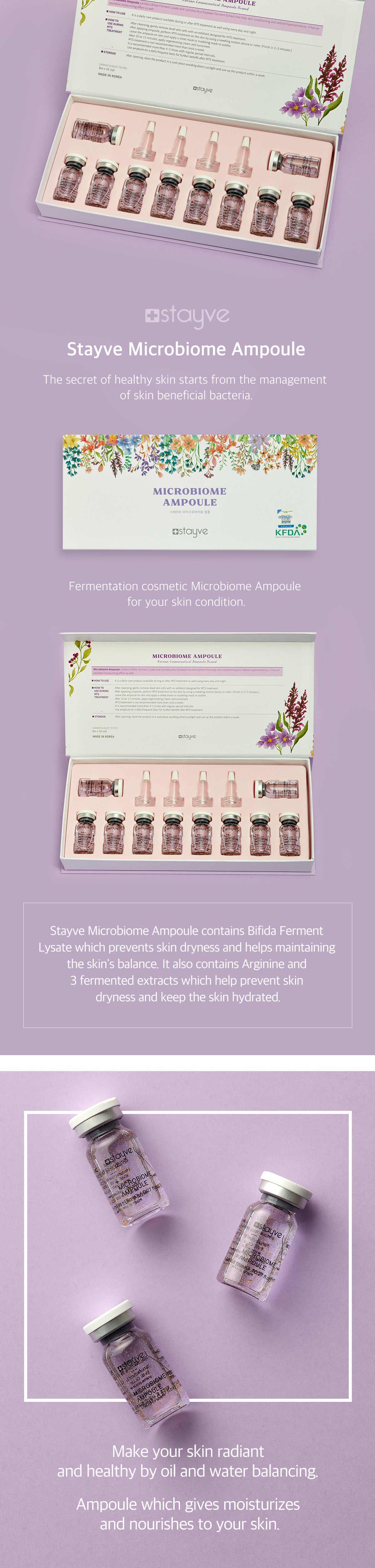 Stayve Microbiome Ampoule
