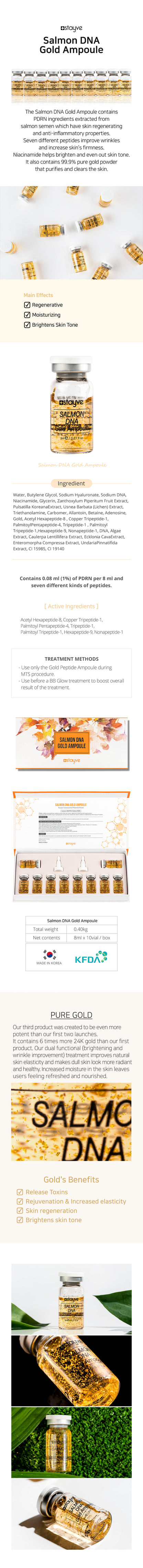 Stayve Salmon DNA Gold Ampoule