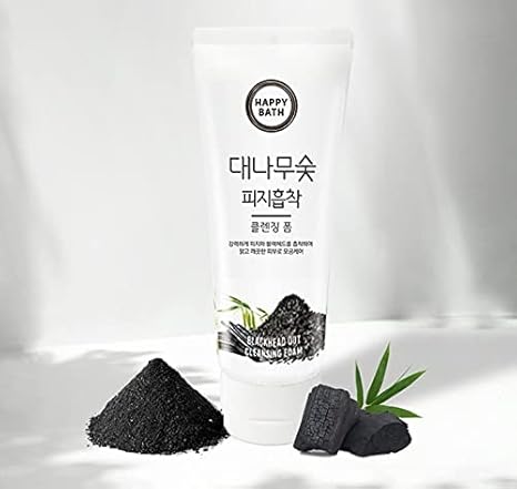 Happy Bath Bamboo Charcoal Cleansing Foam