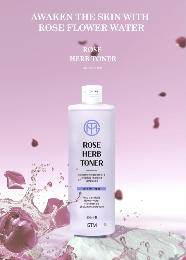 GTM ROSE HERB TONER 500ml