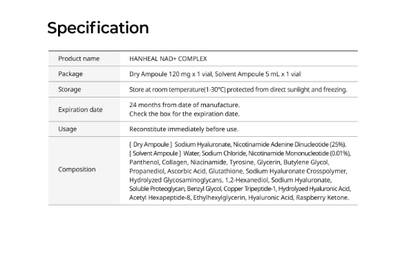 Hanheal NAD+ Complex