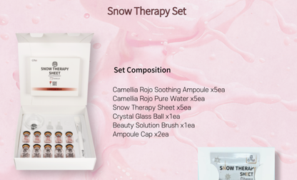GTM Camellia Rojo Snow Therapy Set