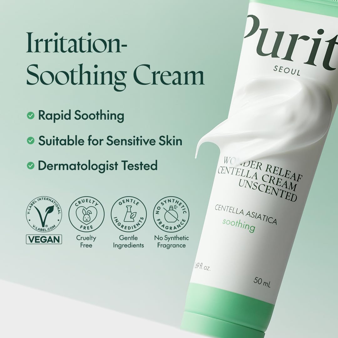 Purito Seoul Wonder Relief Cream Unscented 50ml