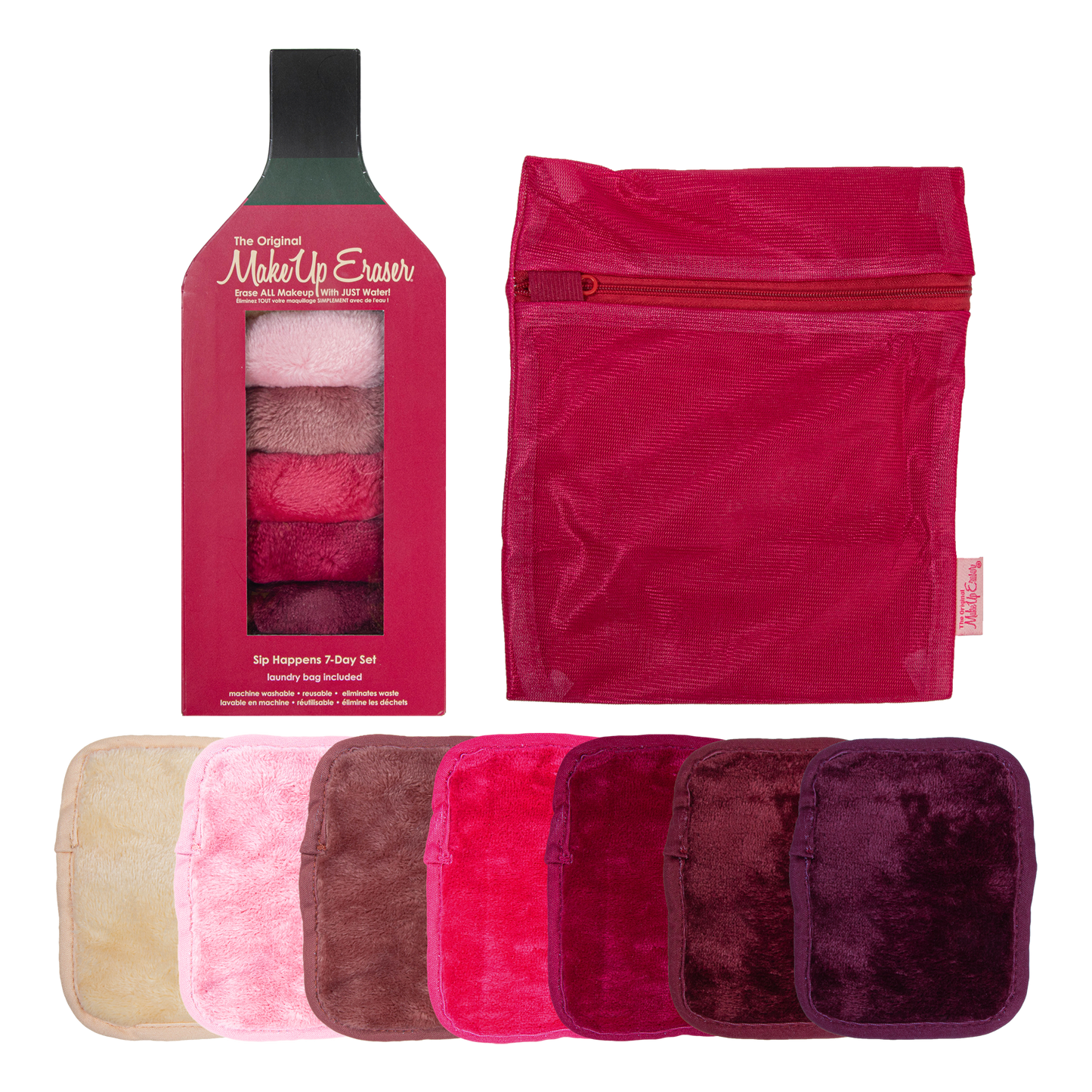 MakeUp Eraser Sip Happens 7-Day Gift Set | Wine Collection