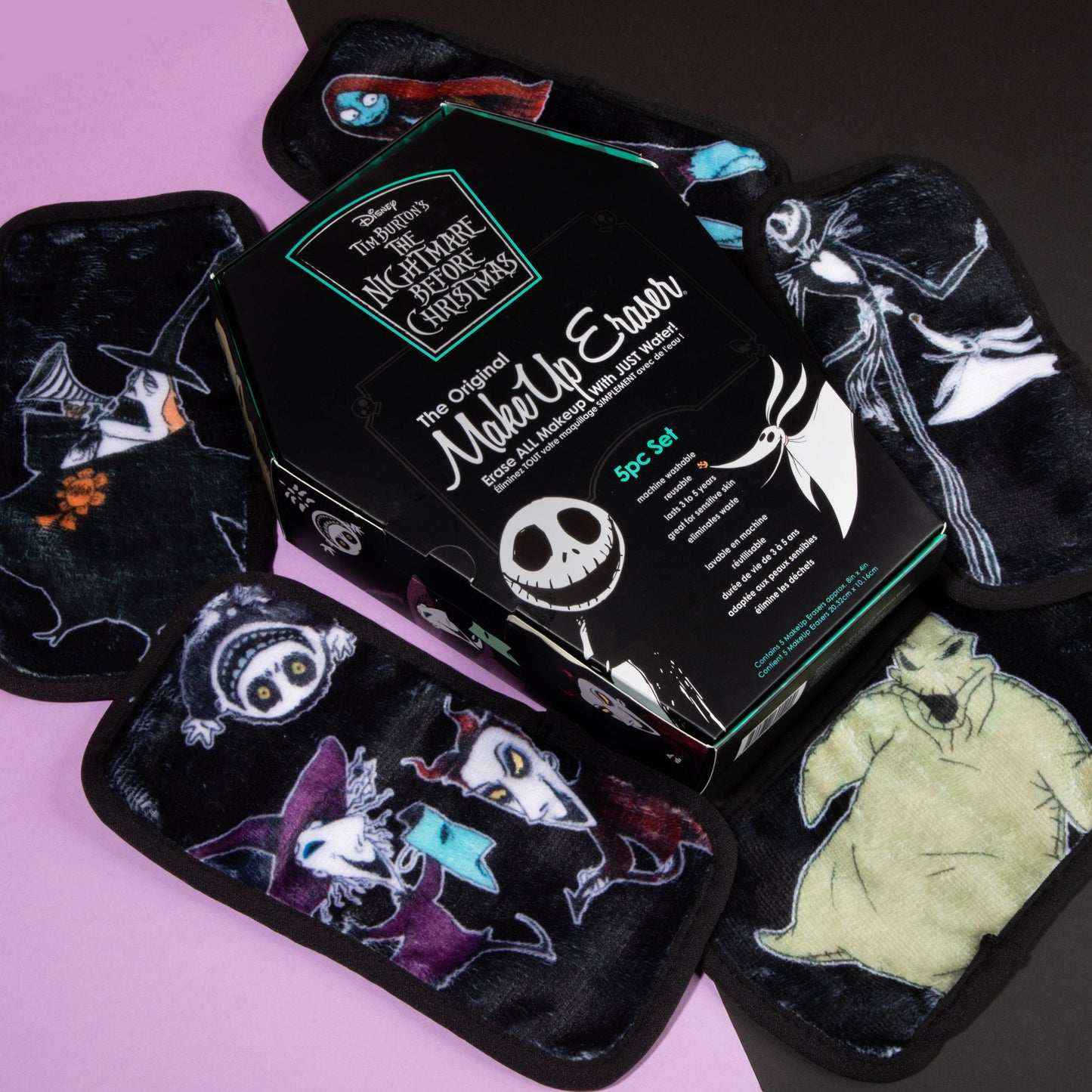 MakeUp Eraser Nightmare Before Christmas 5pc Mini Gift Set |  © Disney