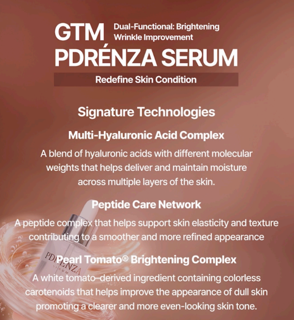 GTM PDRENZA SERUM - 50ML