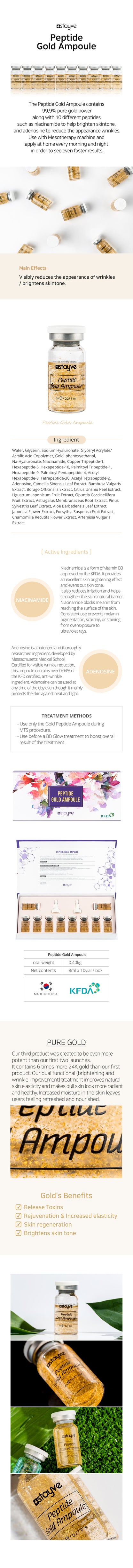 Stayve Peptide Gold Ampoule