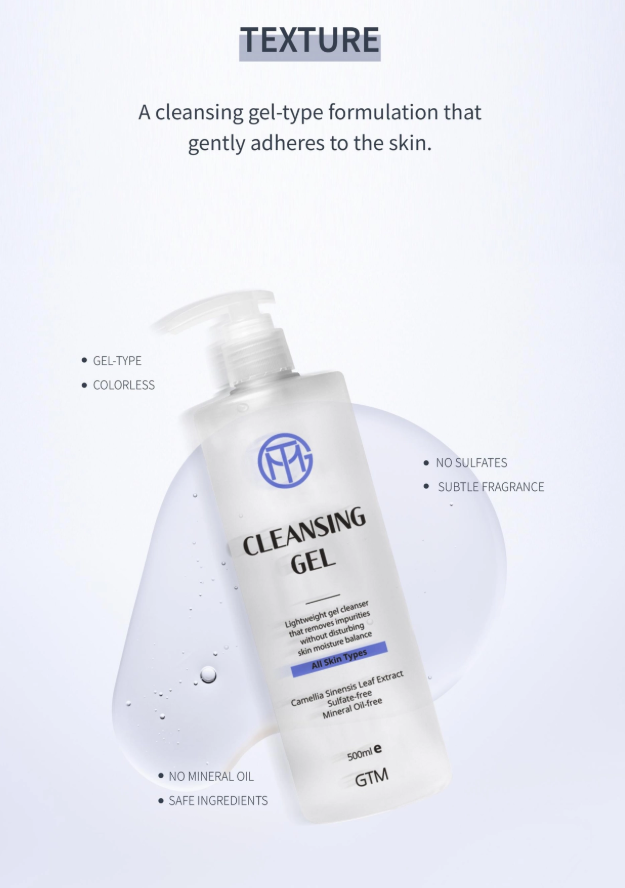 GTM CLEANSING GEL 500ml