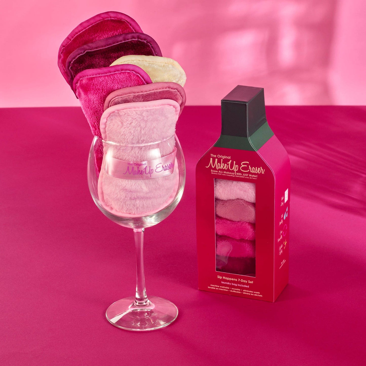 MakeUp Eraser Sip Happens 7-Day Gift Set | Wine Collection