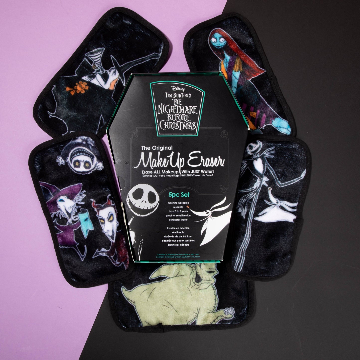 MakeUp Eraser Nightmare Before Christmas 5pc Mini Gift Set |  © Disney