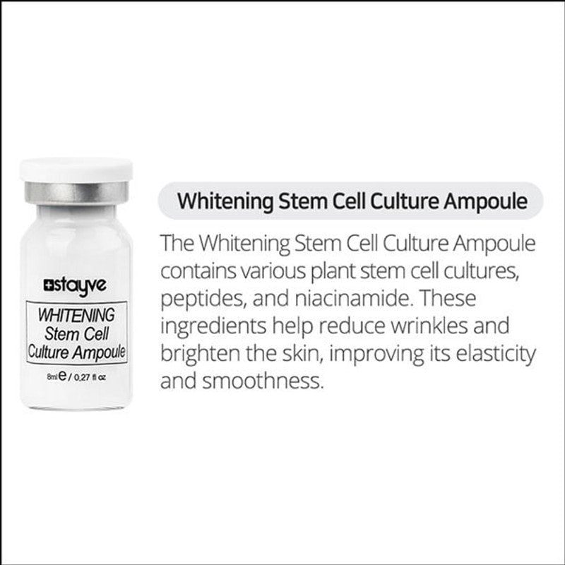 Stayve Whitening Stem Cell Culture Ampoule
