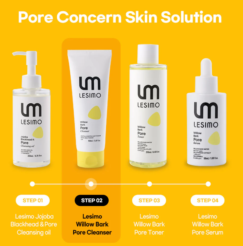 Stayve Lesimo Willow Bark Pore Cleanser