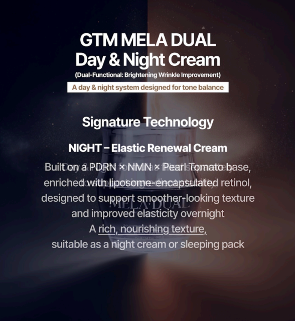 GTM MelaDual Day & Night Cream - 75ml