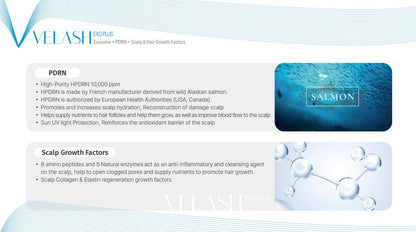 Velash Exo Plus - Exosome + PDRN + Scalp & Hair Growth Factors