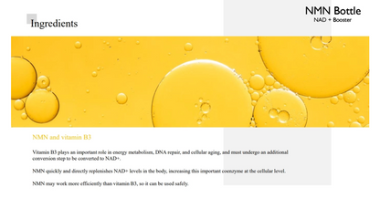 NMN Bottle (NAD+ Skin Booster)