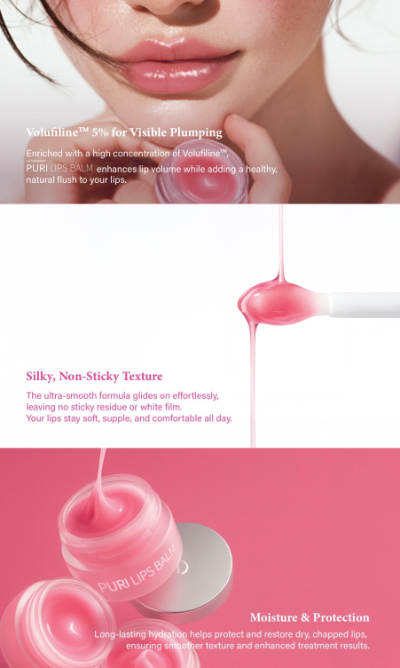 PURI Lips Balm (with Volufiline)