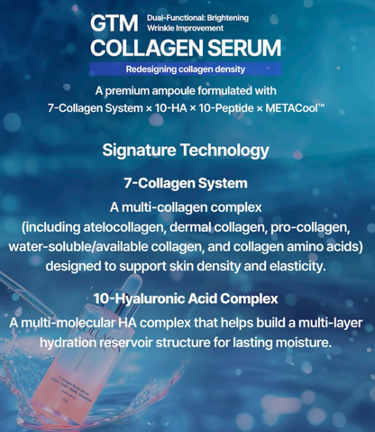 NEW!! GTM Collagen Serum - 50ML