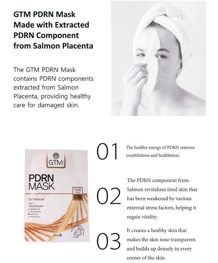 GTM PDRN MASK 35ml*10ea