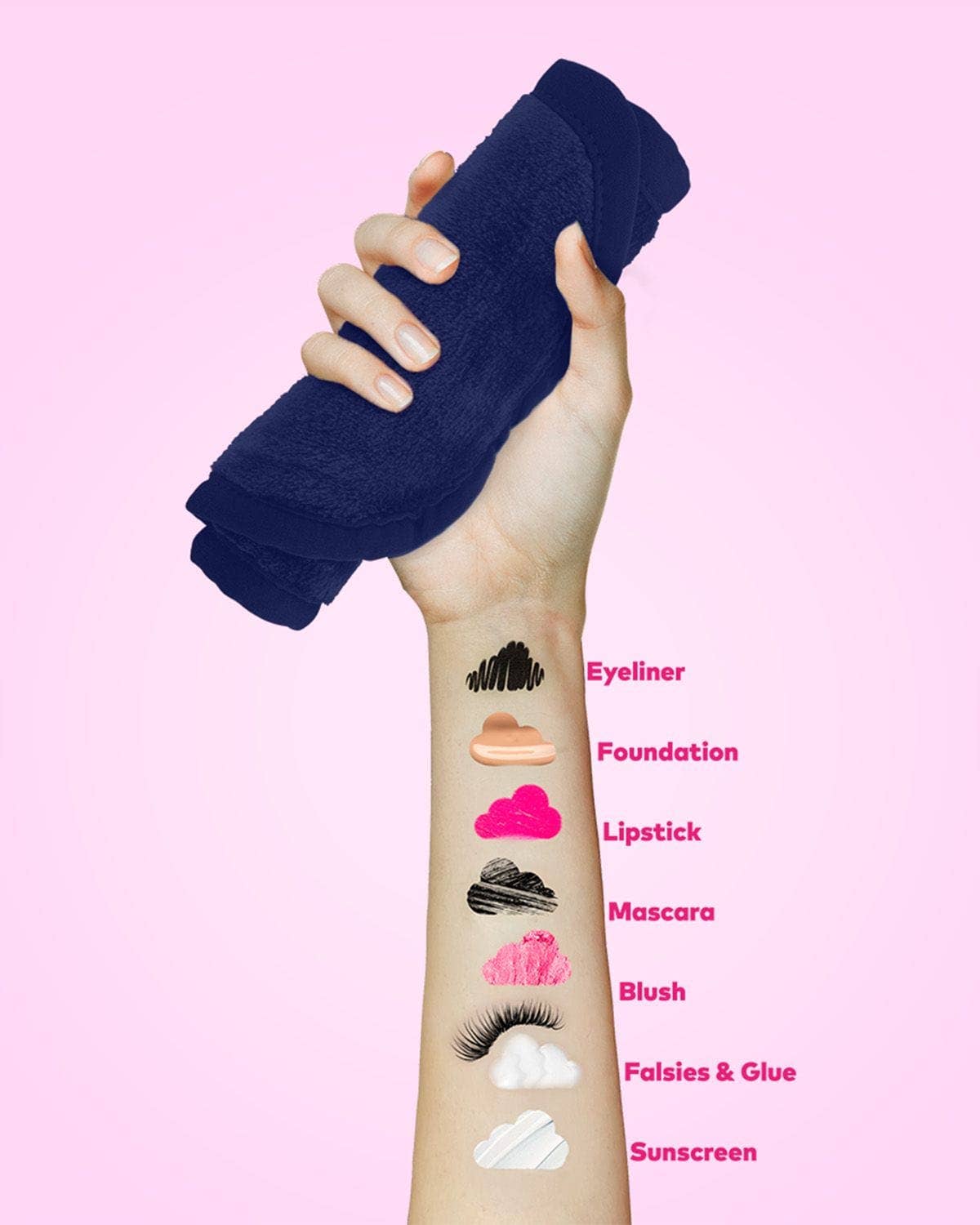 MakeUp Eraser Solid PRO  | Royal Navy
