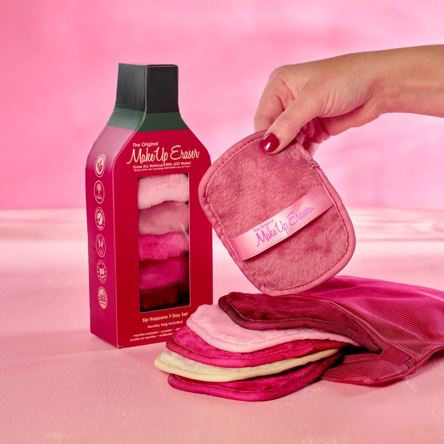 MakeUp Eraser Sip Happens 7-Day Gift Set | Wine Collection