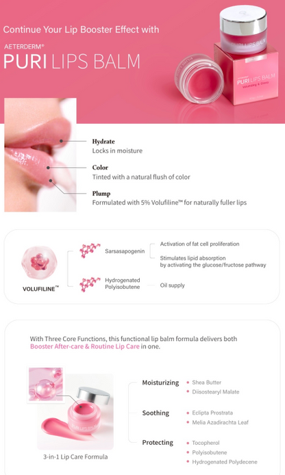 PURI Lips Balm (with Volufiline)